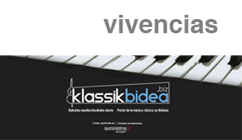 La afición cuenta la música en Klassikbidea