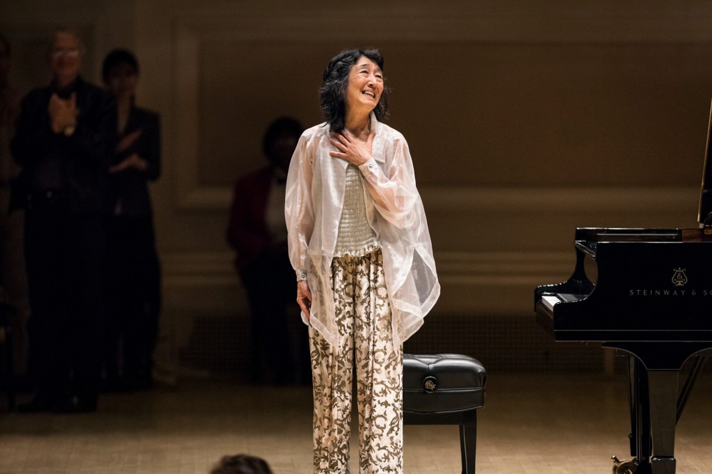 Mitsuko Uchida en el Carnegie Hall. Foto: © Chad Batka/ The New York Times 