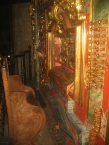 CONSOLA DEL ÓRGANO ECHEVARRIA DE LA CATEDRAL DE SALAMANCA