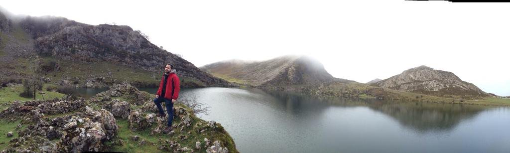 Xabier Oteolea en Picos de Europa. Foto: perfil Twitter